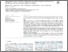 [thumbnail of Quantitative MRI of rostral spinal cord and brain regions is predictive of functional recovery in acute spinal cord injury.pdf]