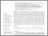 [thumbnail of Longitudinal Secretion of Paramyxovirus RNA in the Urine of Straw-Coloured Fruit Bats (iEidolon helvumi).pdf]